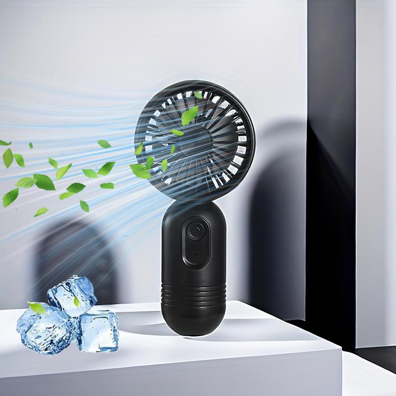 Portable Fan, USB Rechargeable Fan Portable 3-Wind Speeds Handheld Fans, Silent Operation Personal Cooling Fan for Office, Outdoor, Travel, and Camping, USB & Mobile Mini Fan 2