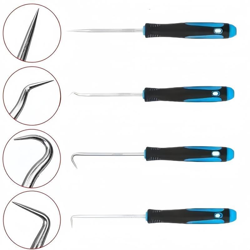Product Introduction of Car Oil Seal Hook Set, Oil Seal O-ring Pick Tools, Professional Disassembly Tools, Assembly & Disassembly Tools for Car Repair 5