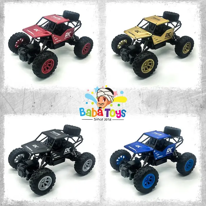 Mainan Mobil Remote Control 1:18 RC Rock Crawler Offroad Alloy 0