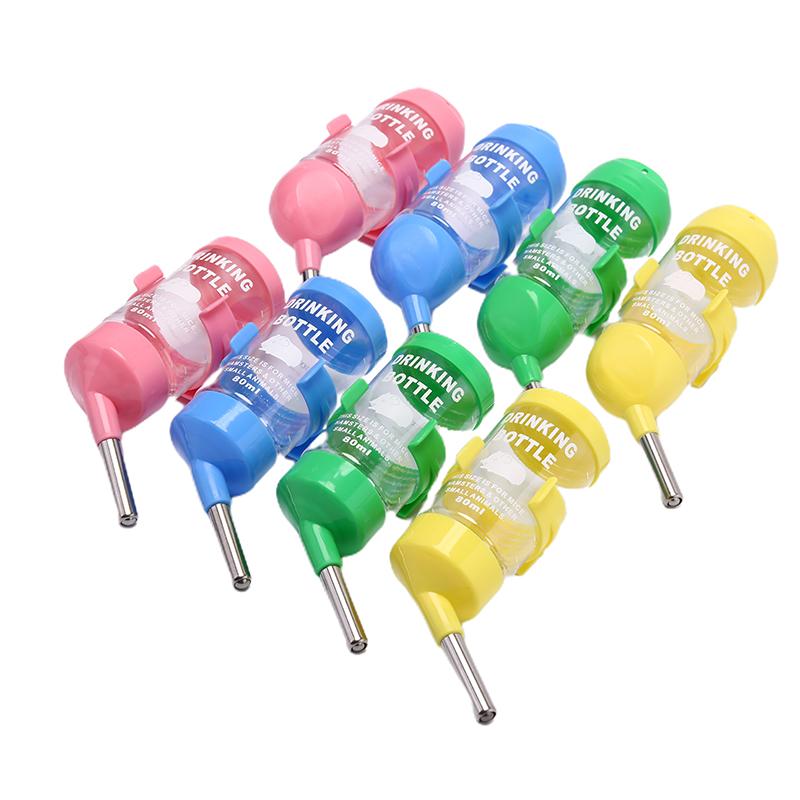 Product Introduction of 80ml Plastic Hamster Drinker Water Bottle Dispenser Hanging Pet Drinking Bottle 12