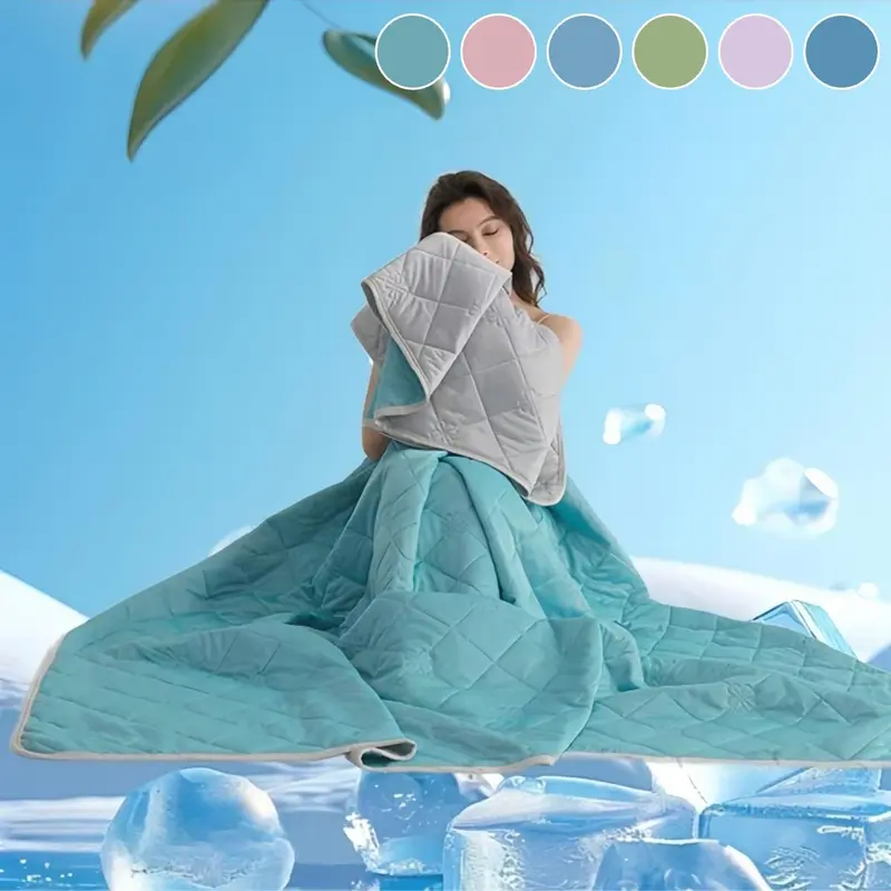 Cooling Summer Blanket, Lightweight Breathable Silky Soft Blanket, Comfortable Bedding for Home Bedroom, Perfect Gift for Loved Ones, Lightweight Throw Blanket 0