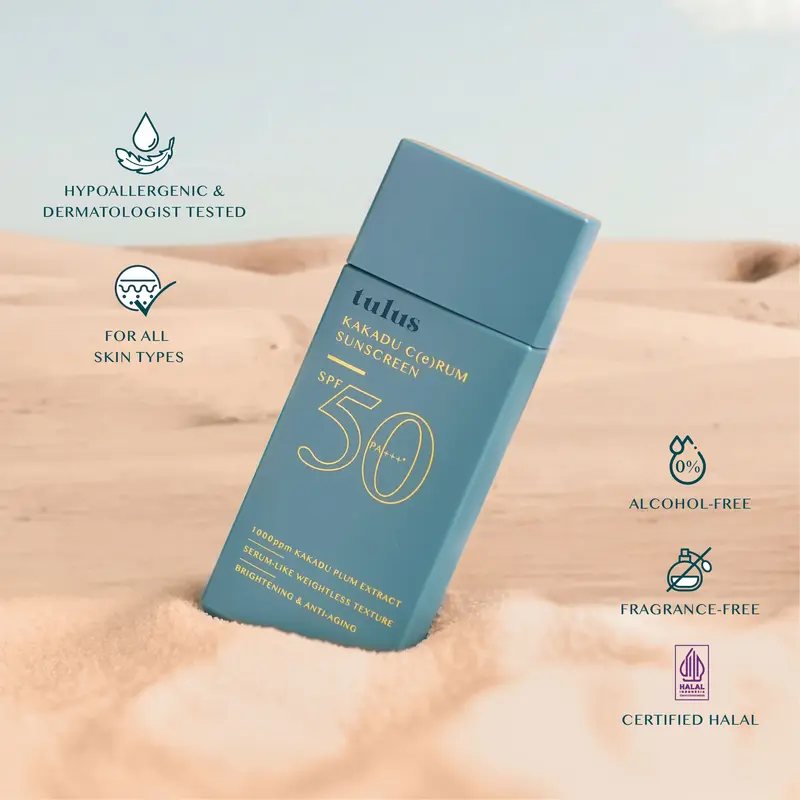 tulus KAKADU C(e)RUM SUNSCREEN SPF 50 PA++++ Broad Spectrum 60ml 1