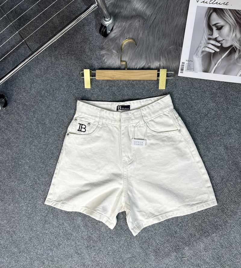 Product Introduction of Quần Short Kaki Chữ B Thêu Form Cạp Cao 4sz S M L XL 6
