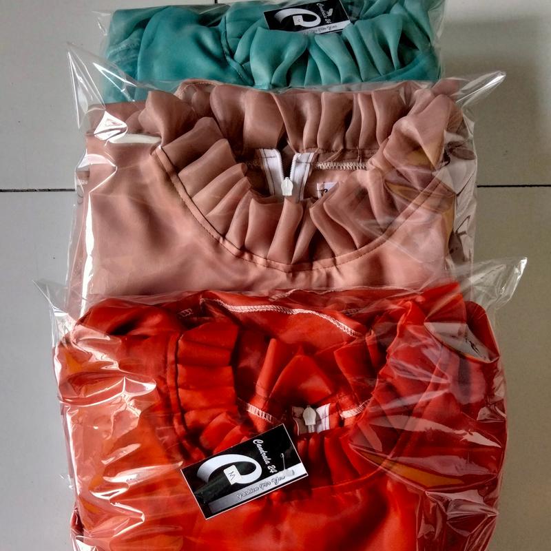 Ivania gaun pesta cantik bahan organsa 2