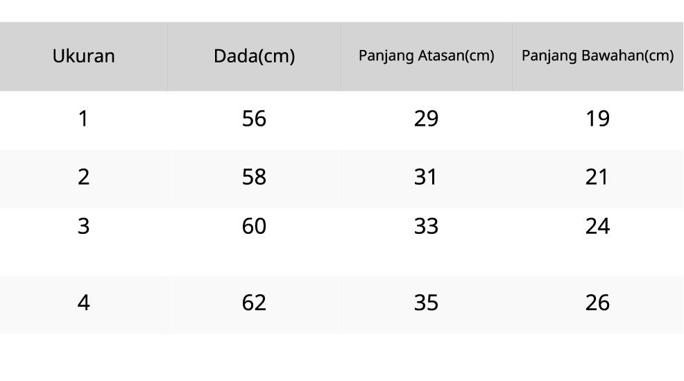 Setelan Anak Perempuan MERARI Baju Rok Fashion