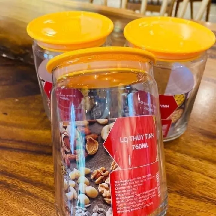 Hủ thuỷ tinh 760ml