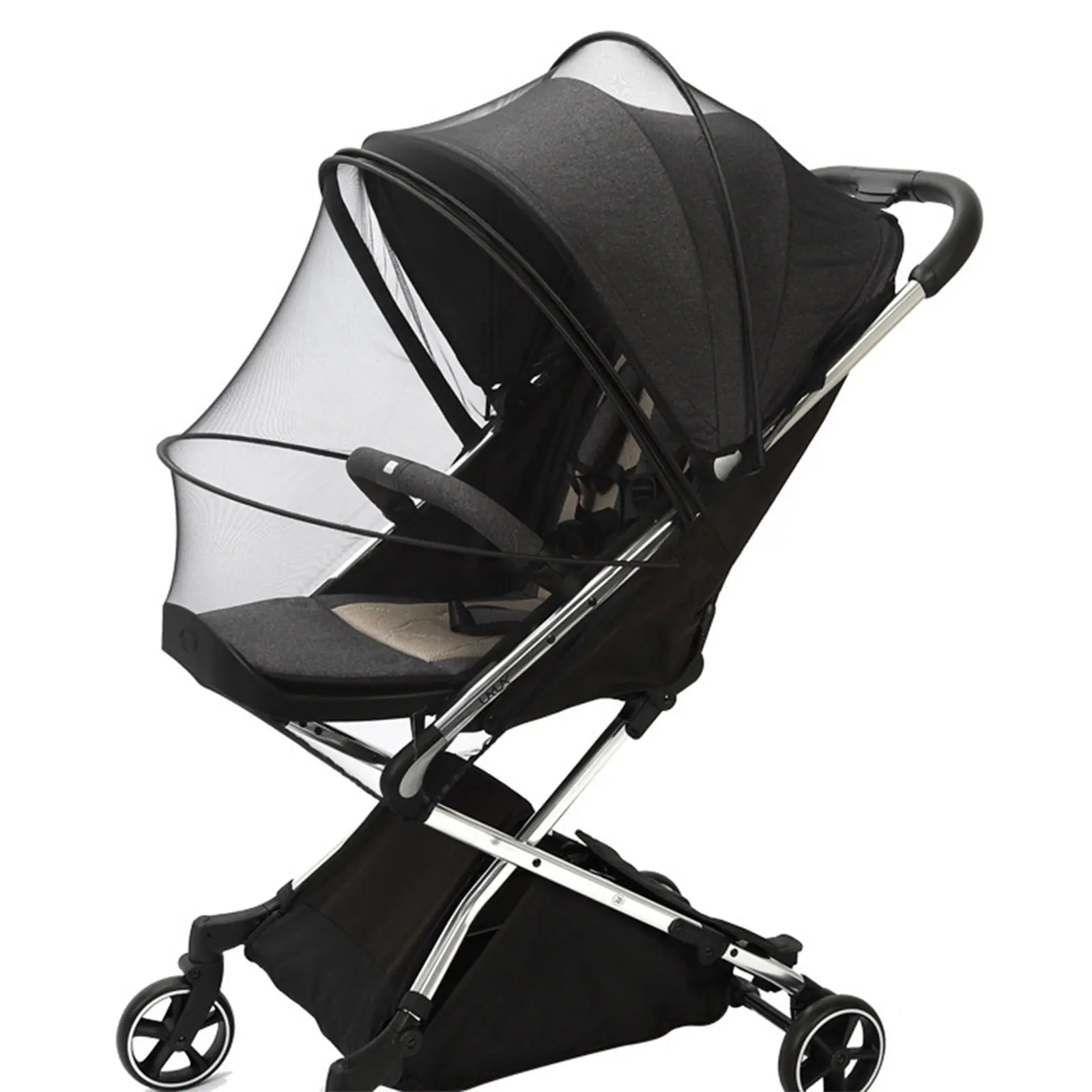Universal Baby Stroller Mosquito Net Summer Mesh Fly Insect for Protection Stretchable Netting Breathable Folding Net