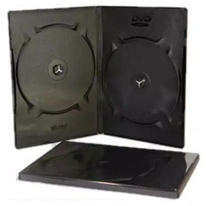 Kotak DVD Casing DVD Hitam Double 1