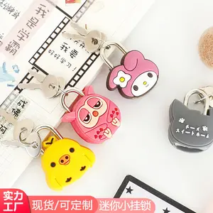 GEMBOK MINI UNTUK DIARY, CELENGAN ATAU KEPERLUAN LAINNYA SUDAH TERMASUK KUNCI MOTIF KARTUN