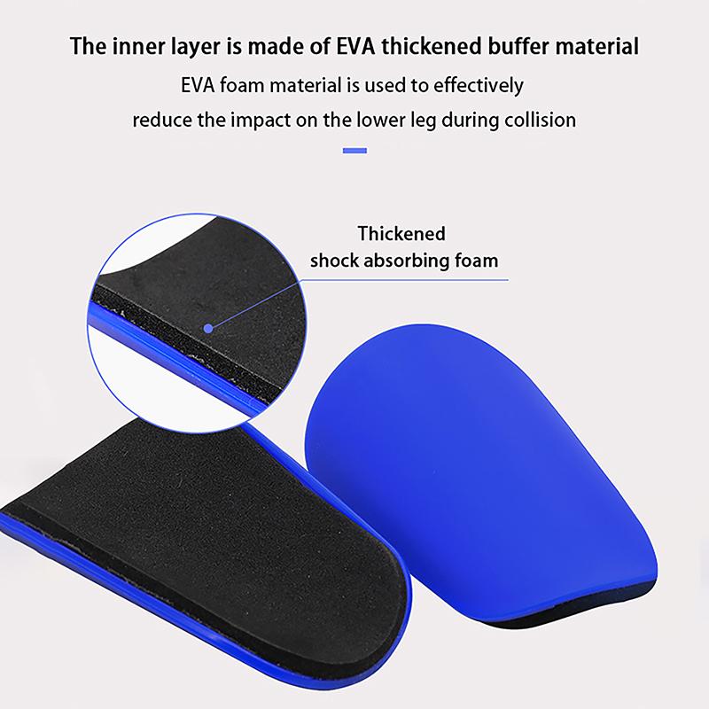 [YYY]1 Pair Mini Football Shin Pad Wear-resistant Shock Absorbing Leg Protector Lightweight Portable Soccer Training Shank Board 7