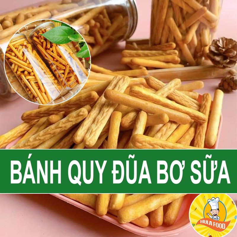 1 Kg Bánh Quy Que Đũa Bơ Sữa Thơm Ngon Giòn Tan Khó Cưỡng