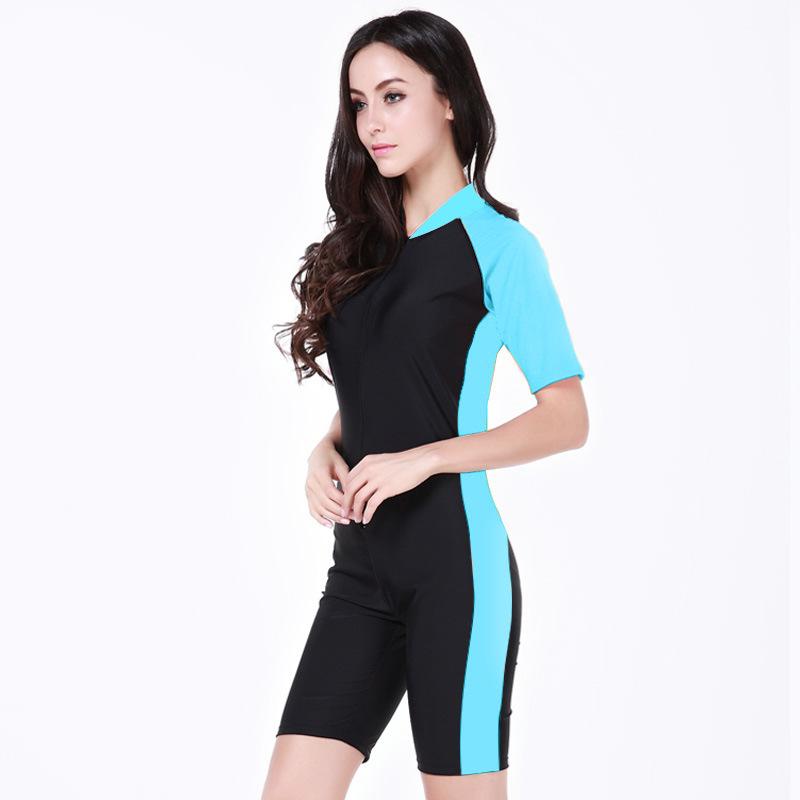 Shark Bart one-piece swimsuit women's professional wetsuit spring and summer sunscreen surf suit men's and women's swimsuit thermal wetsuit 5