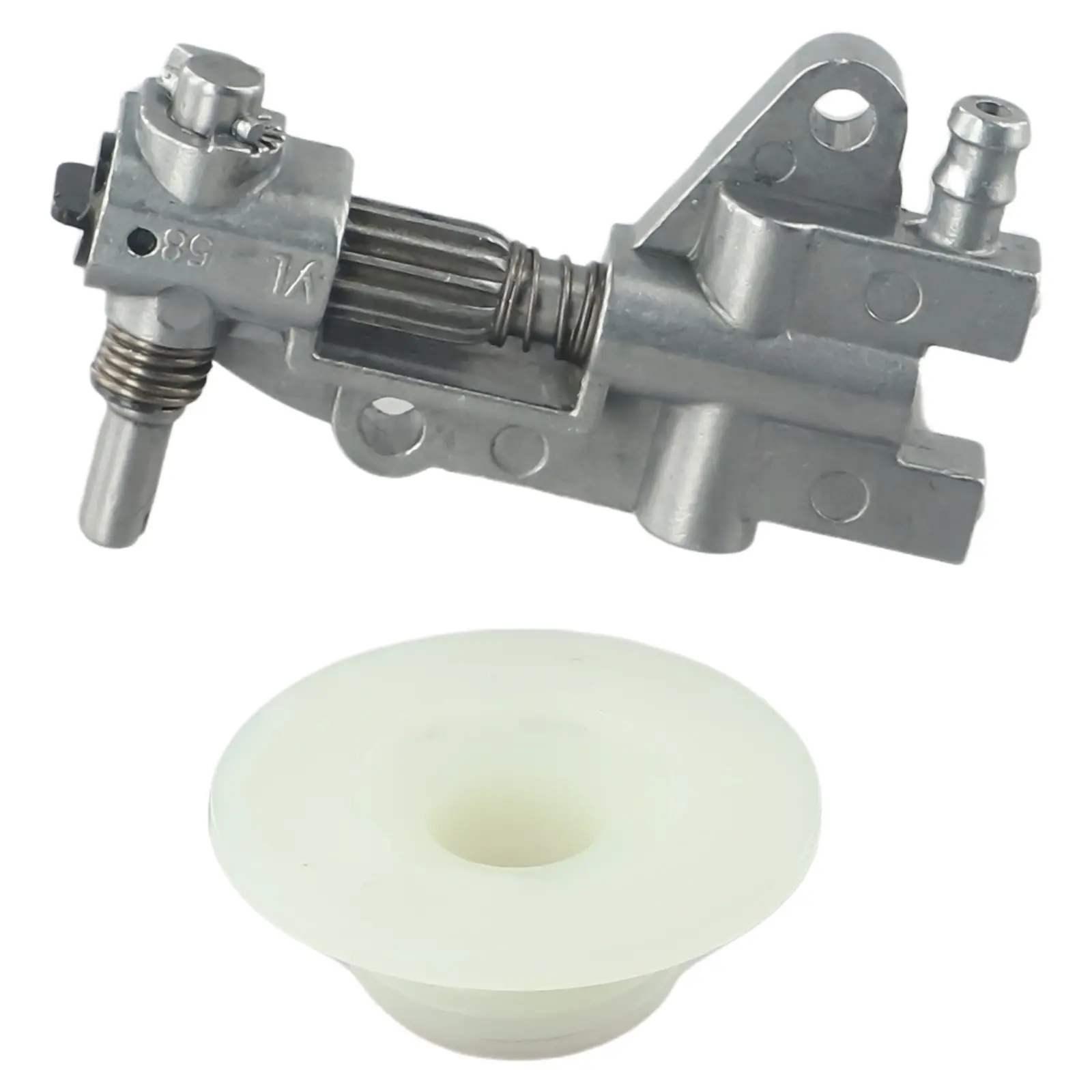 Oil Drive Pump Worm Gear Kit For Chinese Chainsaw 5200 4500 5800 52cc 45cc 58cc