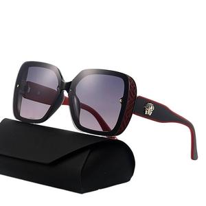 แว่นกันแดดโพลาไรซ์, แฟชั่น, หรูหรา, สำหรับผู้หญิง, กรอบใหญ่, ขอบหนา, อุปกรณ์ป้องกันแสงแดด, ใหม่สำหรับปี 2025