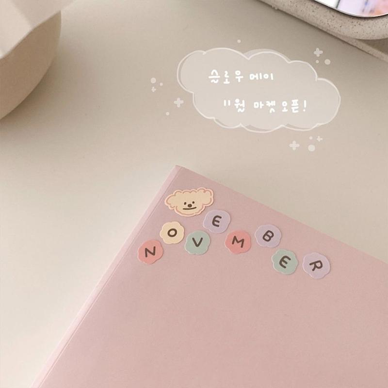 Product Introduction of Hình Dán Bảng Chữ Cái Tự Dính, Nhật Ký Kế Hoạch Ablum Sổ Lưu Niệm Trang Trí Tự Làm, Nhãn Dán Giấy 14