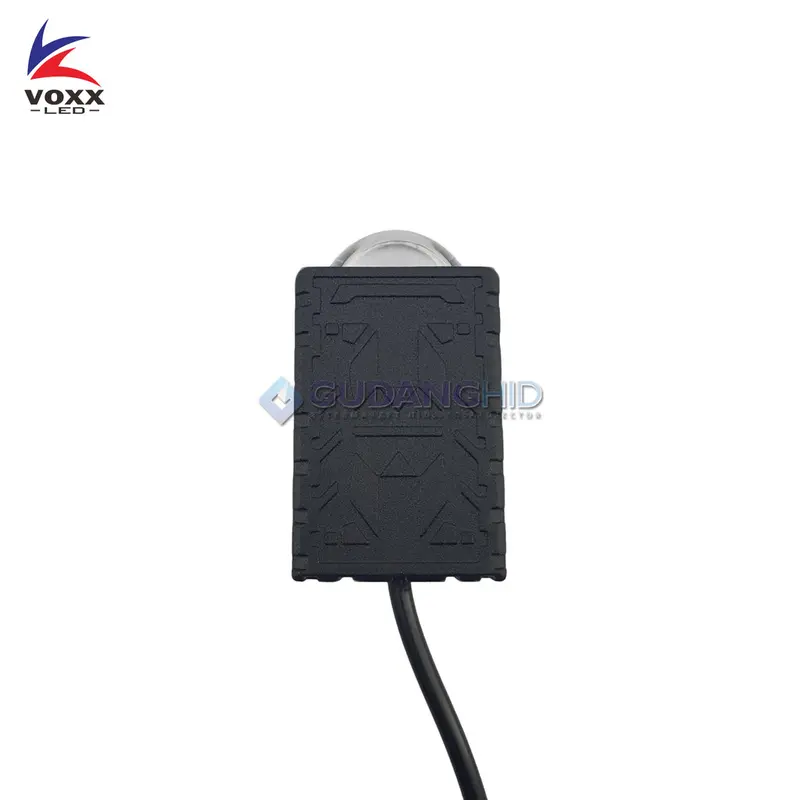 VOXX D34 Lampu LED Tembak Sorot Grill Mobil Motor D2 Slim Mini Laser Gun Kotak 16W 80V 5