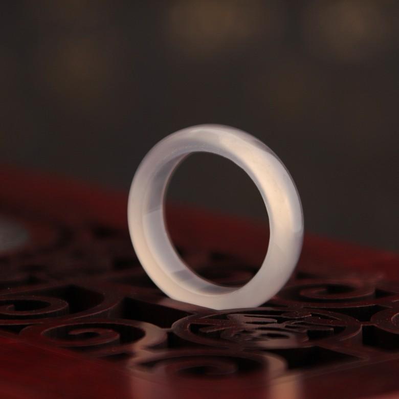 Product Introduction of Nhẫn Chalcedony Ngọc Bích Mã Não, Thời Trang, Thiết Kế Trơn Đơn Giản, Thích Hợp Cho Các Cặp Đôi, Đeo Hàng Ngày, Tiệc Tùng, Trang Sức, Phụ Kiện Quà Tặng 5