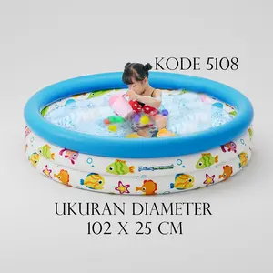 (COD) Playground Kolam Renang Anak Murah Mandi Bola 5108/5109 KERANJANG KUNING Plastik Kado Perahu Sand