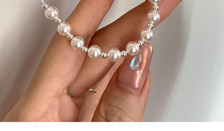 Product Introduction of 2025 New Clear Cold Wind Baroque Pearl Bracelet for Women, Small and Exquisite Handmade, Student Bracelet, Gift for Best Friends tahitian  pearl oriental  pearl 61