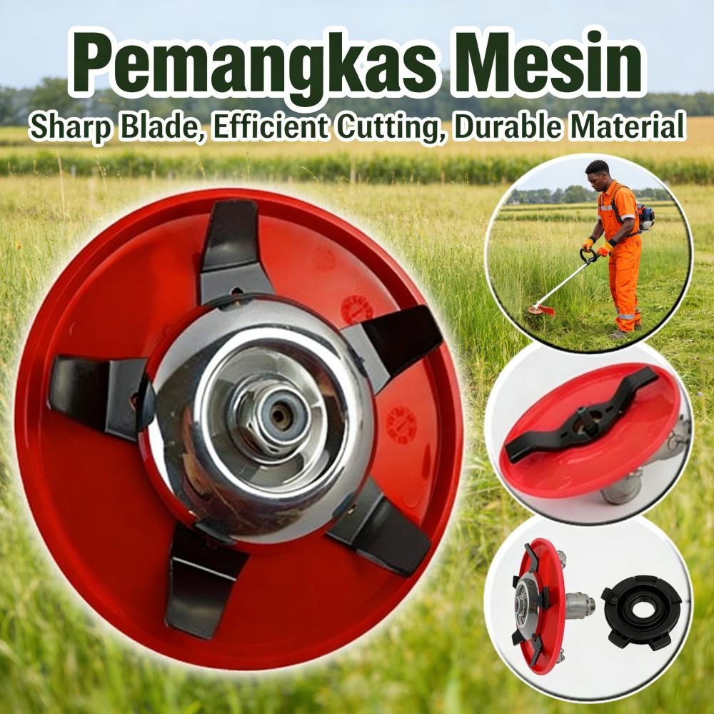 Pisau Pemotong Rumput Multifungsi 5-in-1, Disc Weed Cutter Tahan Karat 5.5cm, Head Trimmer Amfibi, Alat Potong Kebun Premium, Aksesori Taman Ergonomis, Disc Pemotong Rumput Paduan Tahan 5 Tahun, Peralatan Berkebun Modern & Efisien Pisau Pemotong Rumput Multifungsi 5-in-1, Disc Weed Cutter Tahan Karat 5.5cm, Head Trimmer Amfibi, Alat Potong Kebun Premium, Aksesori Taman Ergonomis, Disc Pemotong Rumput Paduan Tahan 5 Tahun, Peralatan Berkebun Modern & Efisien