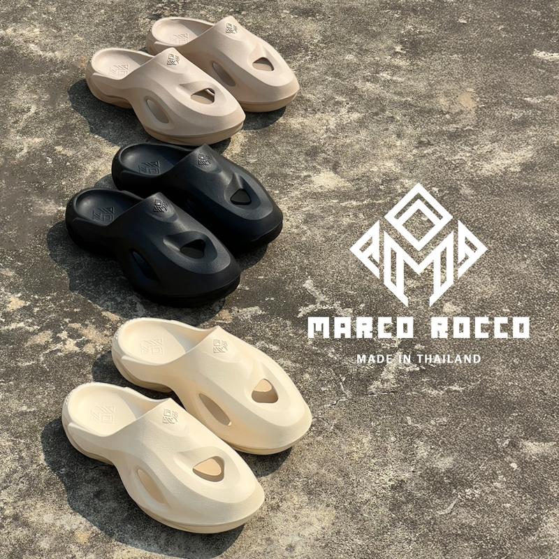 Marco Rocco รองเท้าแบบสวม รองเท้าแตะแฟชั่น กันลื่น กันน้ำ เหมาะสำหรับ ...