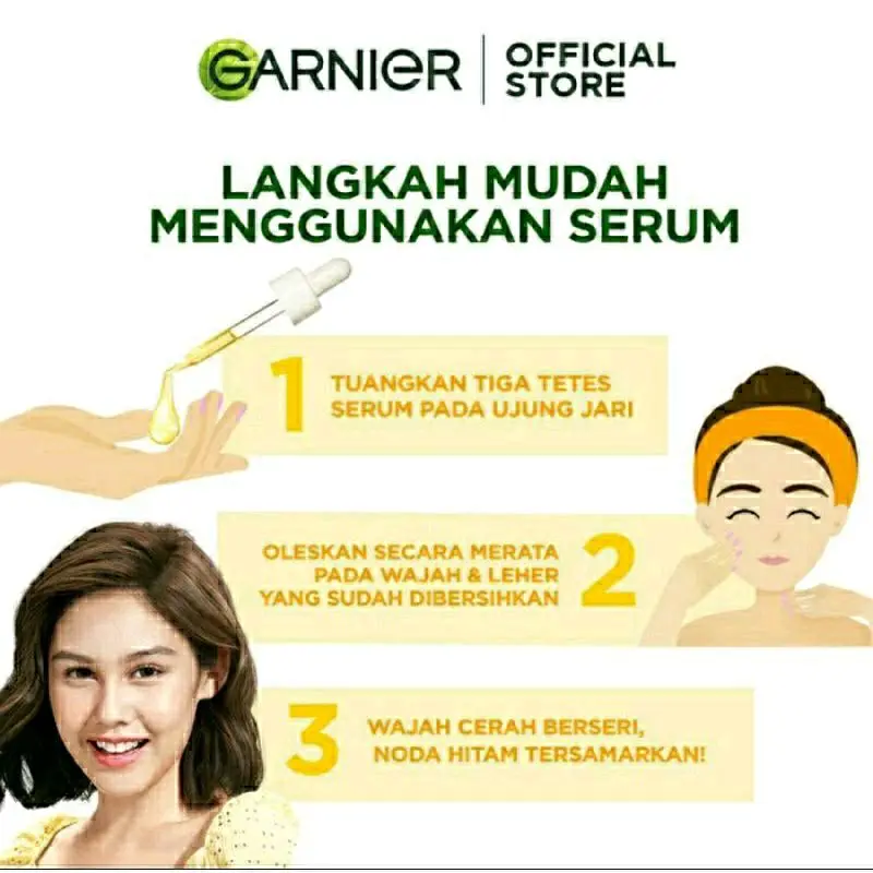 Garnier Serum Bright Complete Vitamin C 30x Booster Serum - Sakura Glow 4