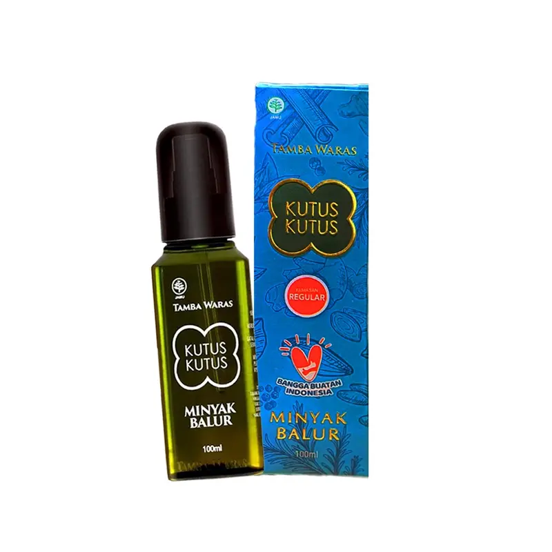 Minyak Kutus Kutus - Minyak Balur / Minyak Urut Herbal Organik Tamba Waras 100ml - Bantu Meredakan Gatal dan Nyeri 4