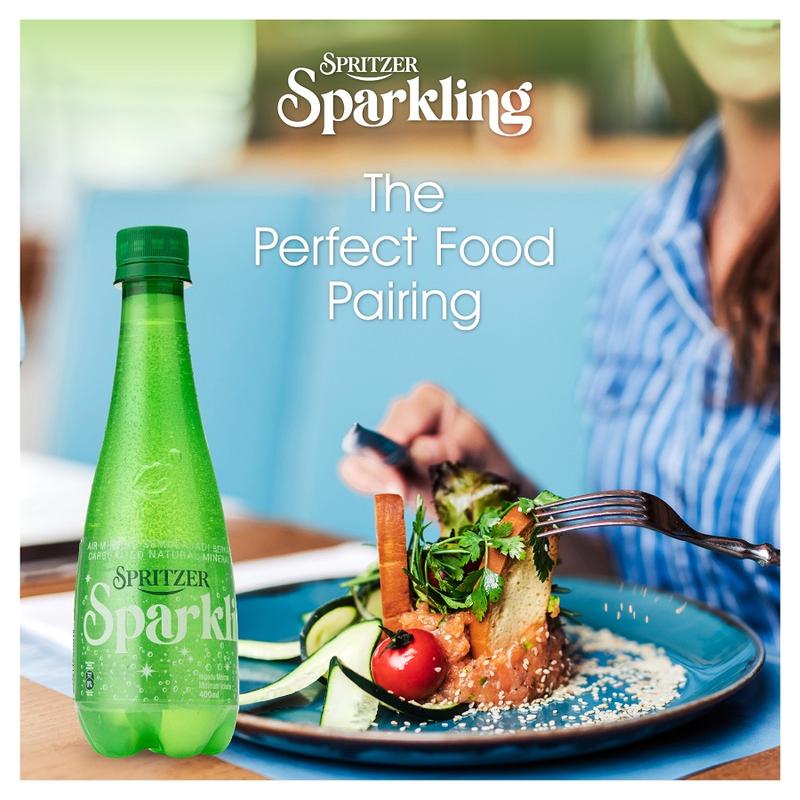 Spritzer Sparkling Natural Mineral Water - 5 Cartons Bundle (400ML X 24) 4