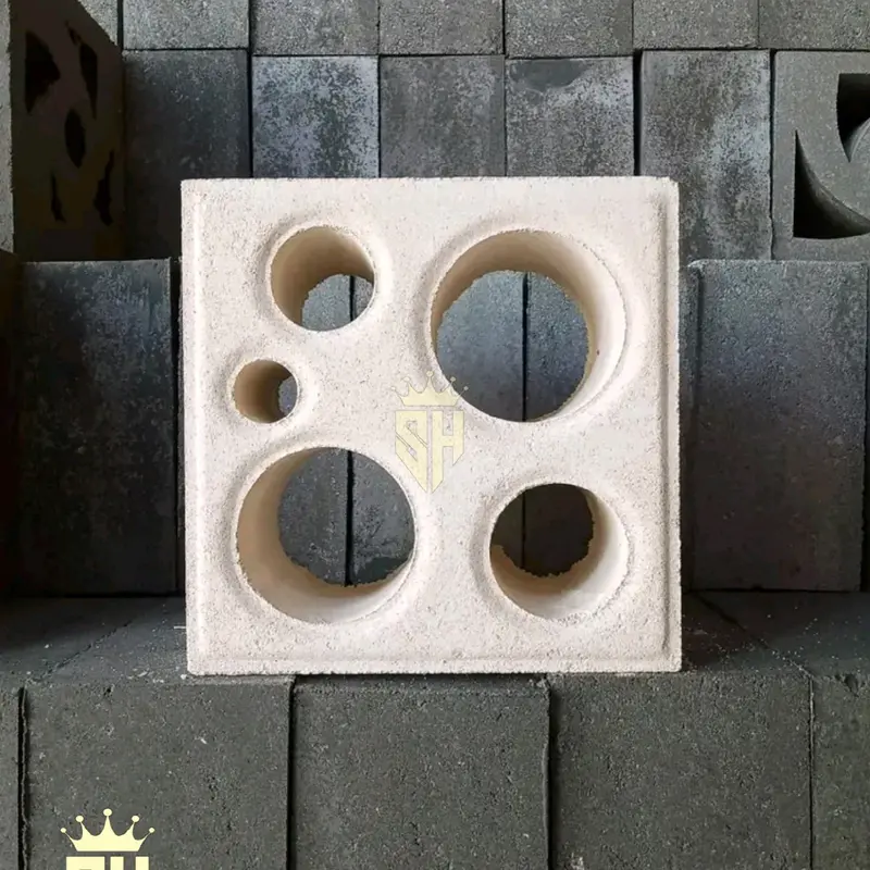 roster beton minimalis 50 pcs pagar motif bubble 6