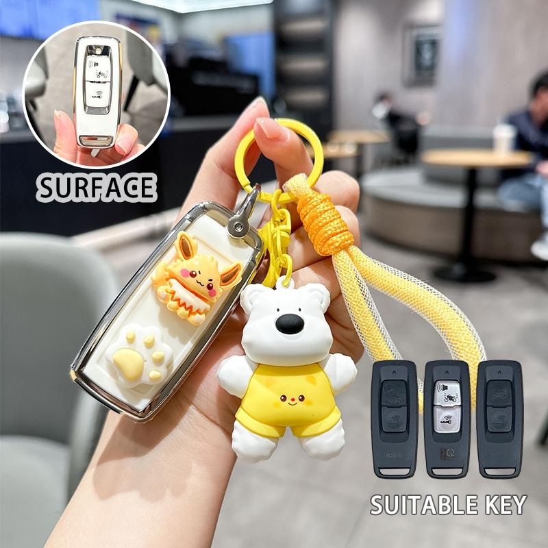 Móc Chìa Khóa Xe Máy, Dành Cho Honda PCX160, Giorno, Forza 350, Click 160, Vario150, Honda Geno, Air Blade, Scoopyi, Vỏ Chìa Khóa Xe Hơi 2