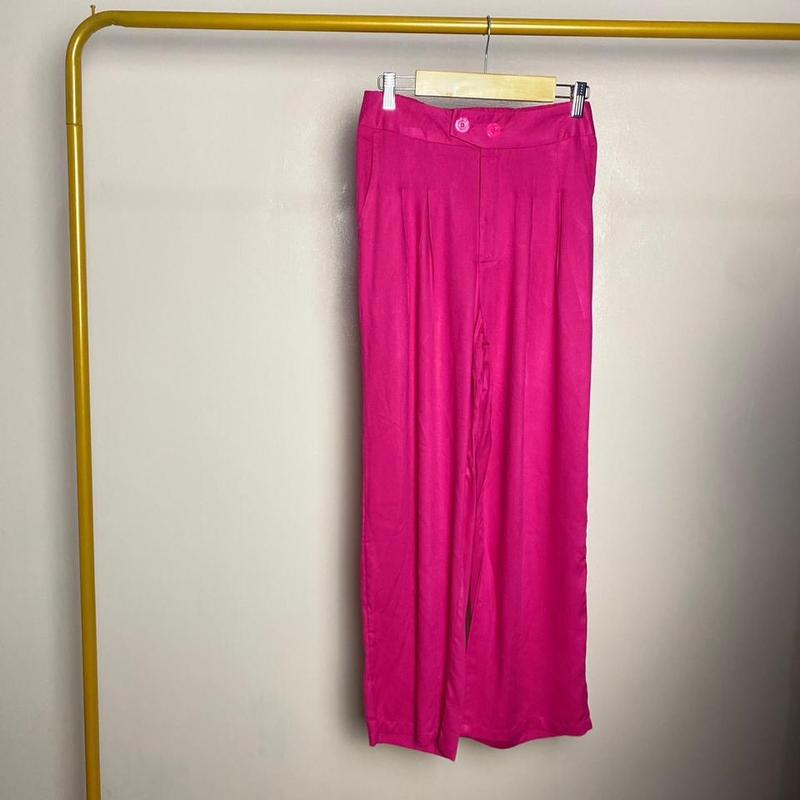 Rayya loose pants rayon all size fit to 75kg Kancing Karet Kulot Celana Wanita 5