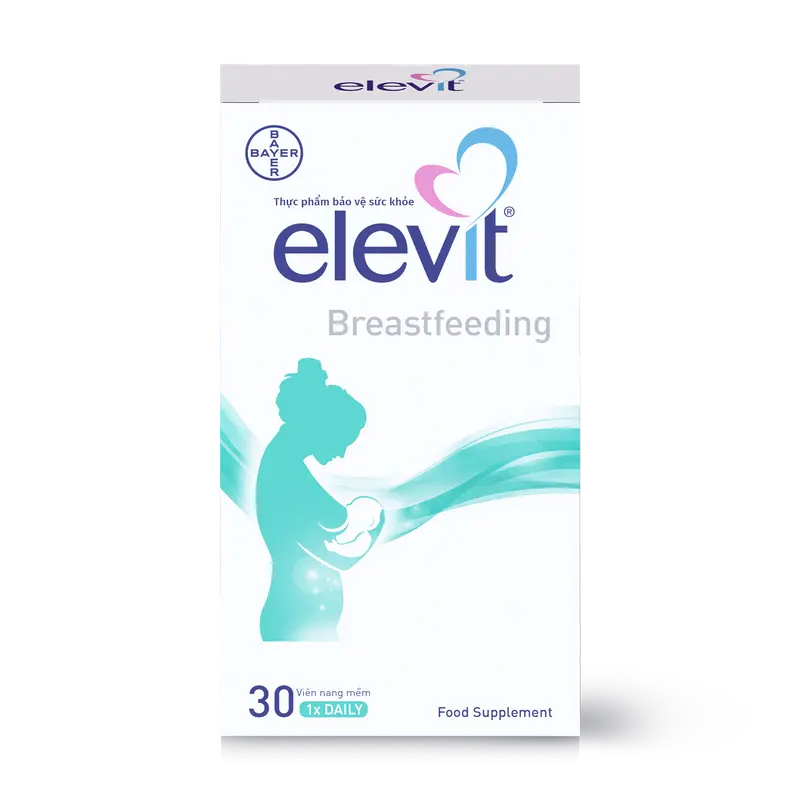 [Sản phẩm mới] Elevit Breastfeeding Vitamin tổng hợp và bảo vệ sức khỏe phụ nữ cho con bú 1