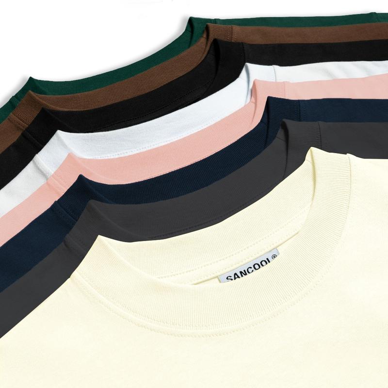 Product Introduction of ÁO Thun Cotton Cao CấP, ThươNg HiệU ĐịA PhươNg Sancool, Unisex, ThiếT Kế HìNh MèO HạNh PhúC Ss.1-Sc018, DàNh Cho NamáO Thun Nam đẹP 2025 áO PhôNg Nam áO PhôNg Local Brand áO RắN 2025 áo thun vải dày dặn Menswear Cổ Tròn 17