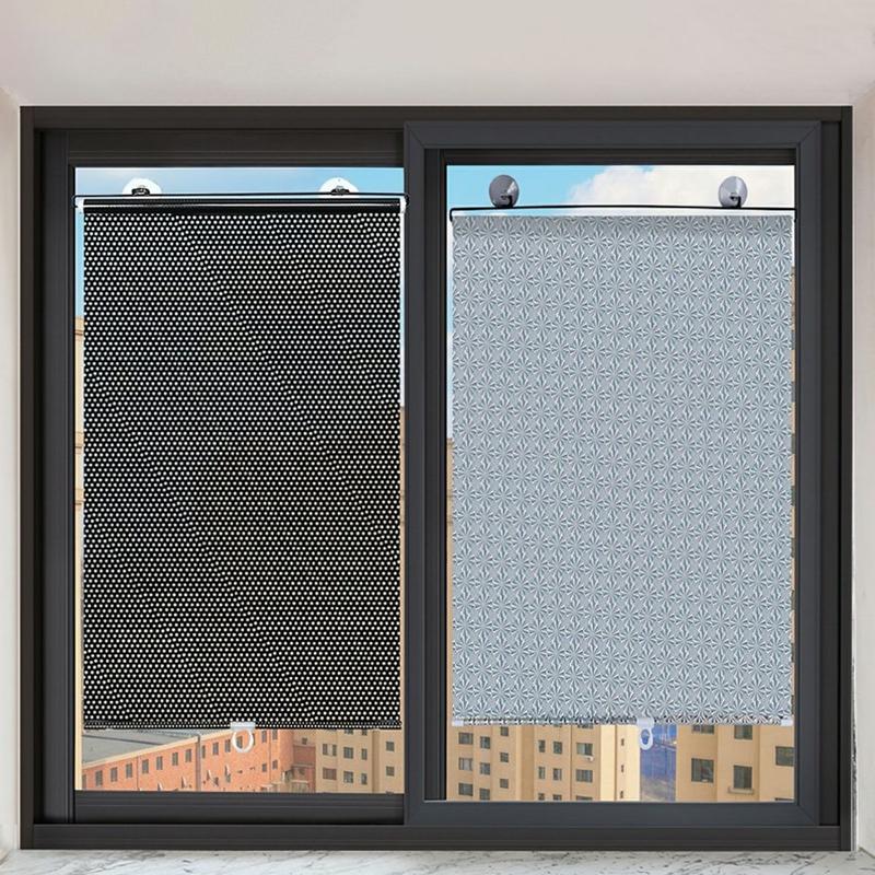 Rèm Che Nắng, Rèm Cuộn Phản Quang Chống Nắng, Tia Uv Co Giãn tùẏ Chỉnh Dùng Cho Cửa Kính