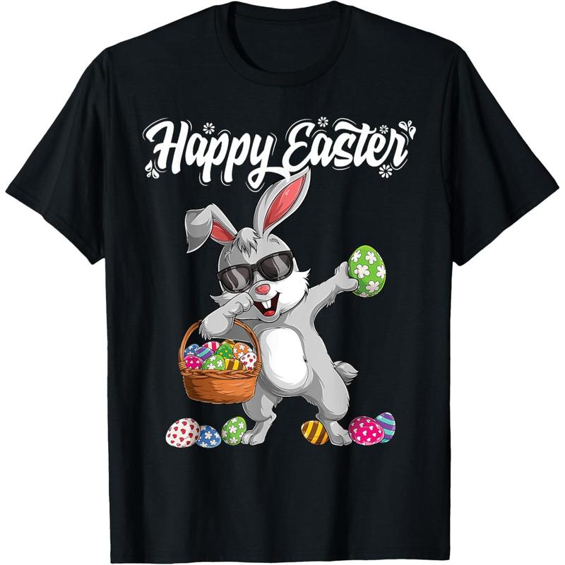 Dabbing Bunny T-Shirt Cute Funny Rabbit Easter Pj Gift Tee Dabbing Bunny T-Shirt Cute Funny Rabbit Easter Pj Gift Tee