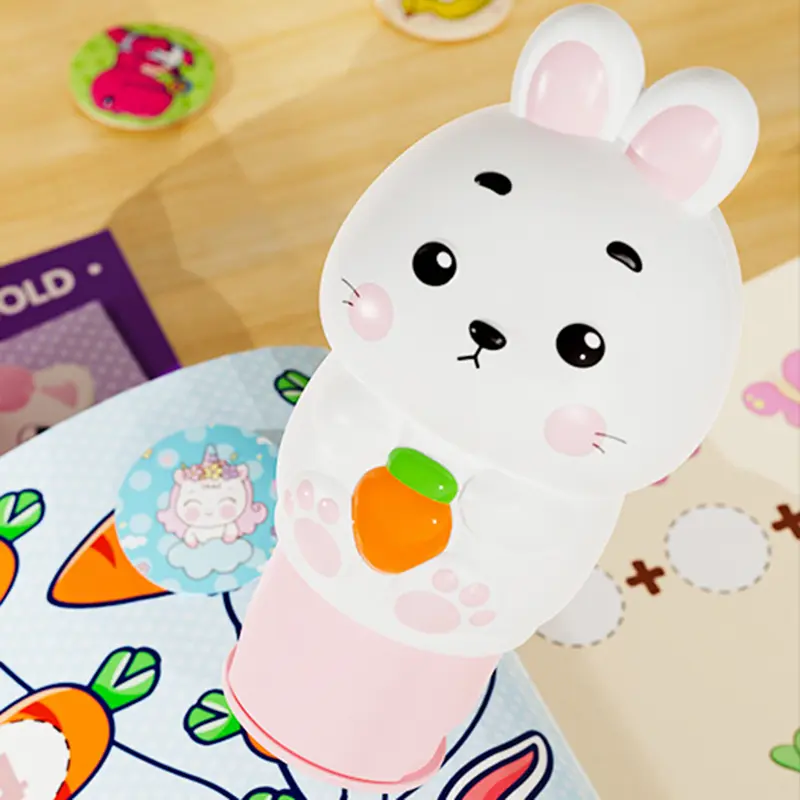 Bộ Dập Nhãn Dán, 100 Trang, Nhãn Dán Họa Tiết Dễ Thương, Đồ Thủ Công Và Thủ Công, Đồ Chơi Thư Giãn, Nhân Vật Hoạt Hình Sưu Tập 7