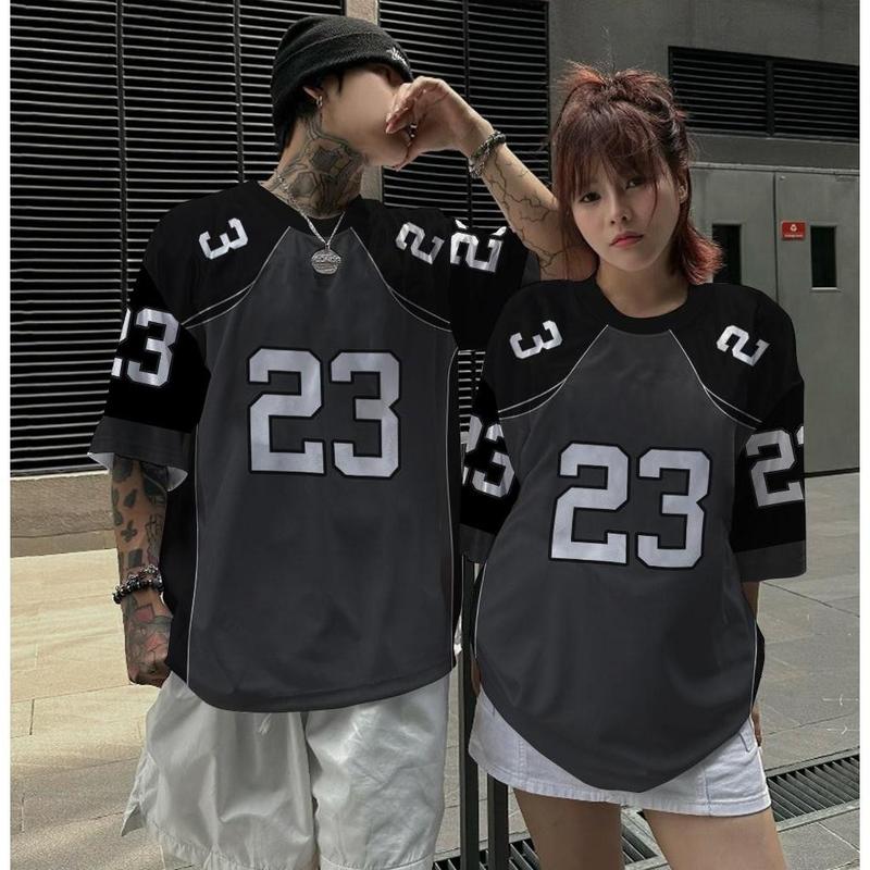 Product Introduction of 2025 Summer Fashion T-Shirts For Men Casual Short Sleeved Loose Oversized T-Shirt Street Harajuku Tops Tees Couple Jersey Unisex Clothing 20
