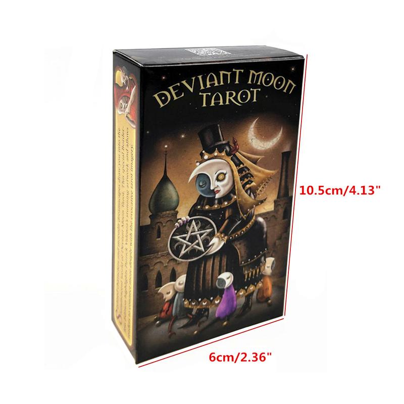 Product Introduction of 【Ready Stock】 deviant moon Cards Deck English Tarot Deck Card for Family Holiday Party Funny 0