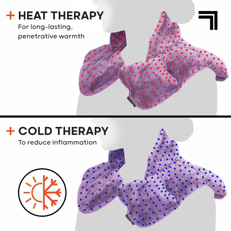 Heating Pad for Neck and Shoulder, 1 Count Heated Neck Shoulder Wrap, Muscle Relaxation Tools 4