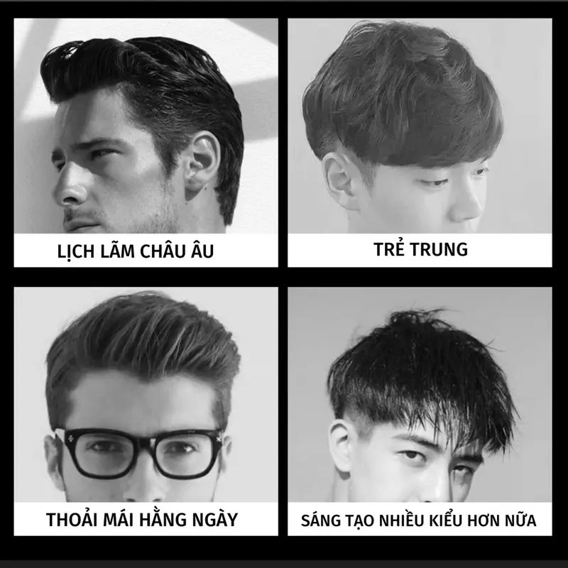 Sáp vuốt tóc nam Variety chính hãng, wax vuốt tóc, keo kéo vuốt tóc gel nam nữ  Chăm Sóc Tóc Pomade Chăm Sóc Tóc Dưỡng Tóc Serum 5