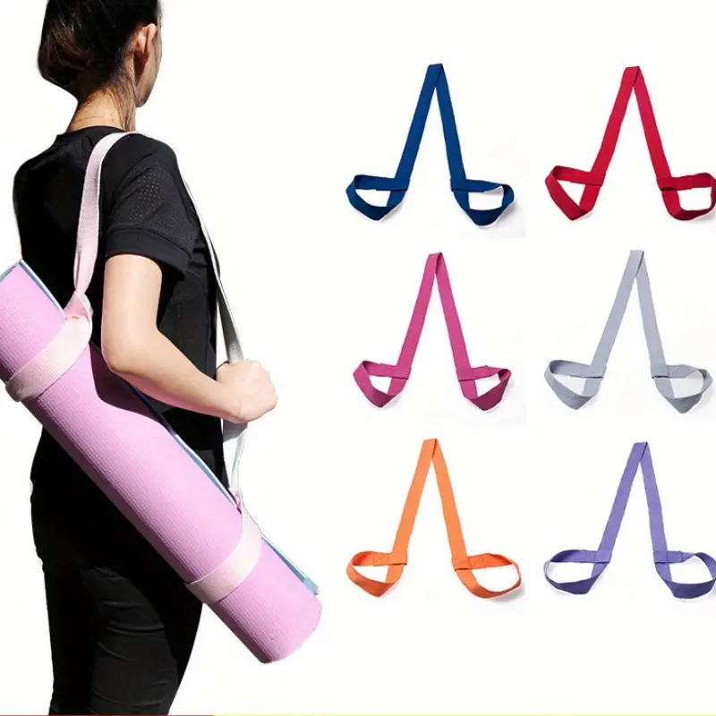 1pc Versatile Yoga Mat Strap - Secure Binding, Portable, Space-Saving Storage Solution for Easy Carrying and Organization - Single Piece