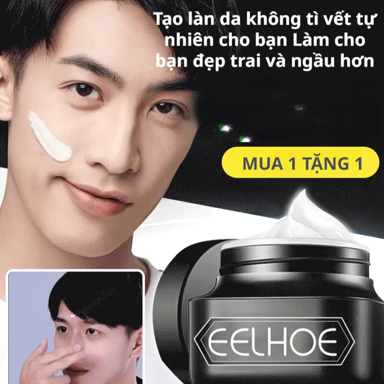 Kem Su Yan Cho Nam, EELHOE, Tươi Mới, Không Nhờn, Che Khuyết Điểm, Lỗ Chân Lông Vô Hình Kem Lười 1
