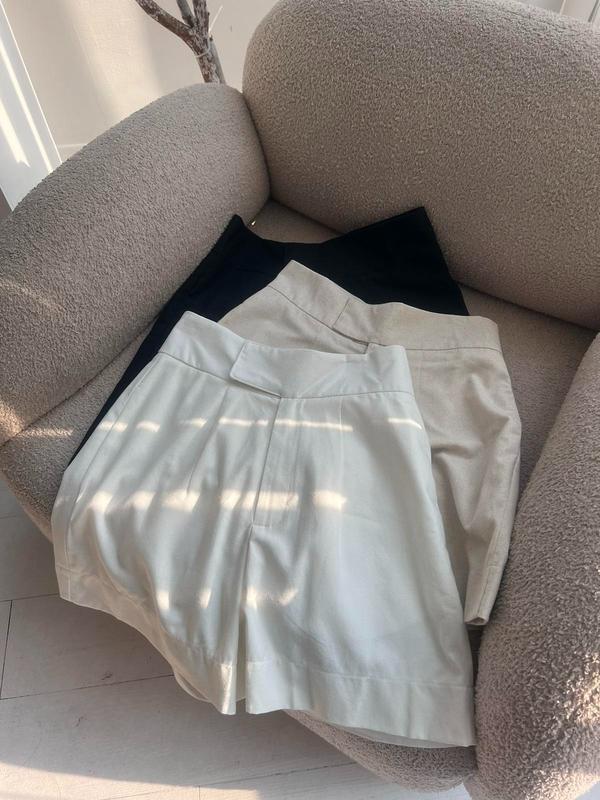 Linen short - Quần short basic , chất linen bột dày dặn đứng form, lên dáng siêu xinh dành cho nữ Women