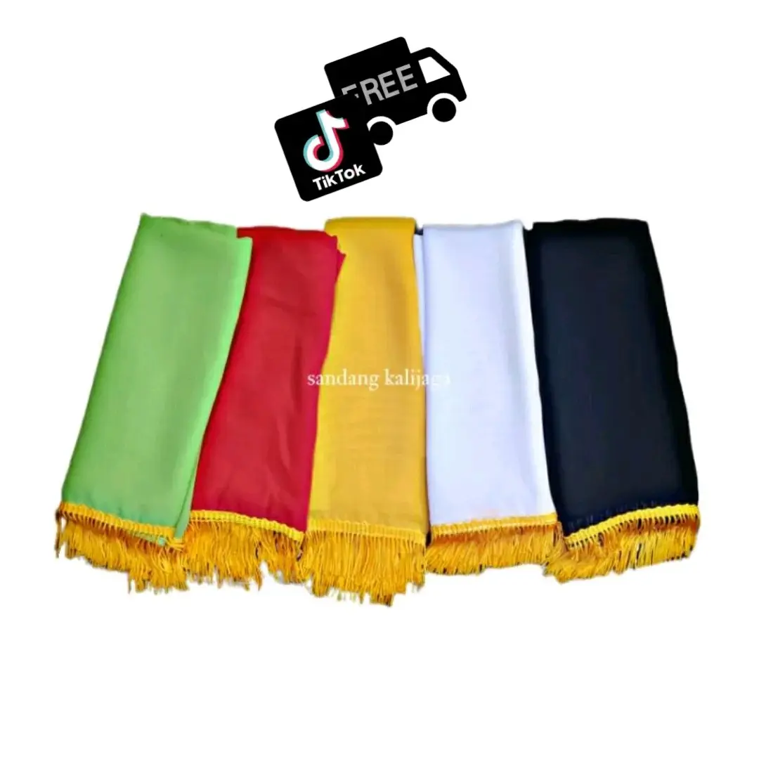 sampur tari Remo | Selendang Tari Remo