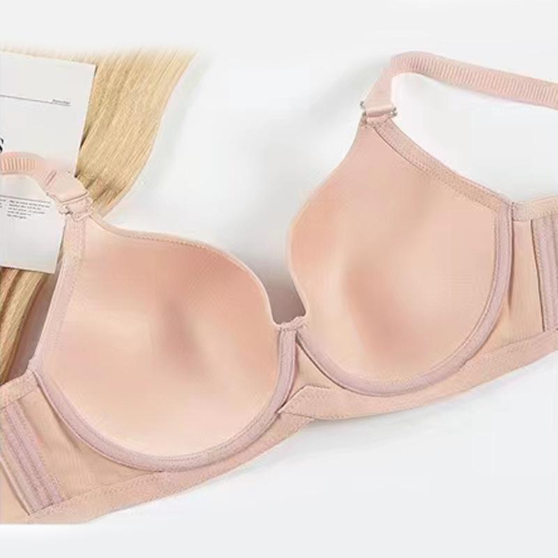 Áo Ngực Nâng Ngực, Cỡ Lớn, Mỏng Và Bóng, Không Đường May, Kiểu Đẩy Lên, Dành Cho Nữ, Có Thể Điều Chỉnh, Chống Chảy Xệ, Áo Ngực Hàng Đầu 1