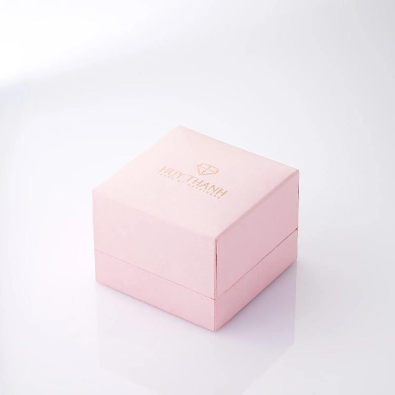 HuyThanhJewelry BTPTB296 Bông tai Vàng 14k Gắn Đá Cz 5