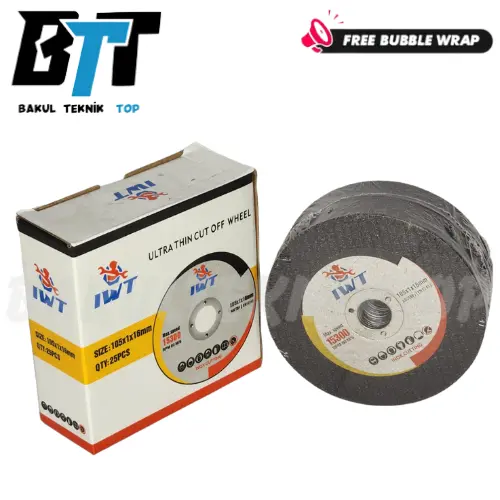 Batu Gerinda Gurinda Potong IWT 4" Inch / Ultra Thin Cutting Wheel 4 In x 1 mm 1