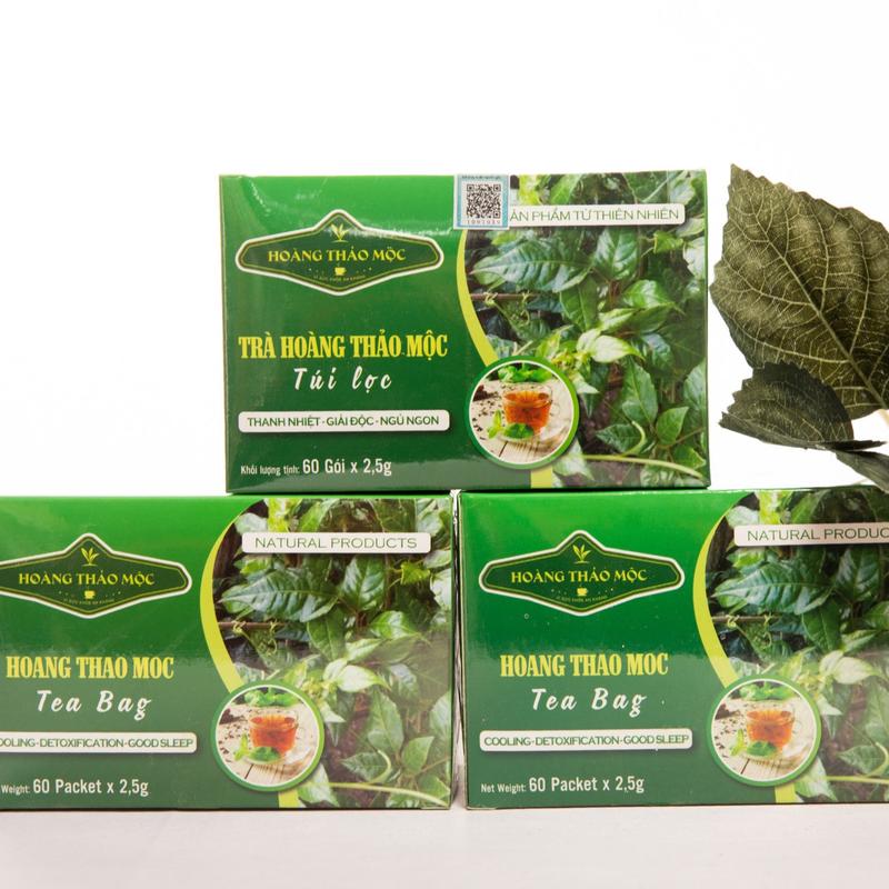 ( Chính hãng) Trà Hoàng Thảo Mộc túi lọc Tự nhiên