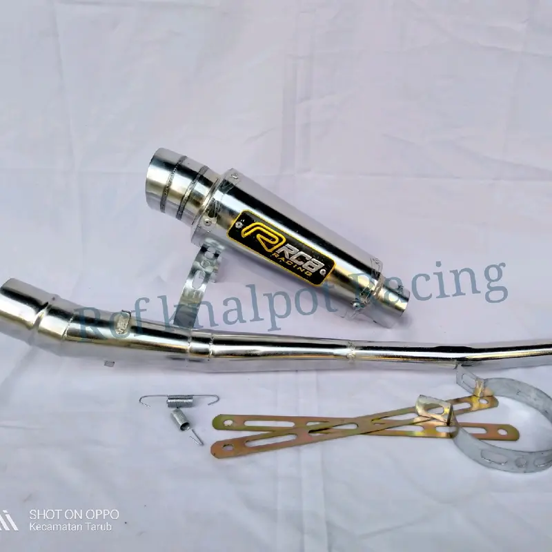 Knalpot Racing RCB Supra x 125 Supra x lama Supra fit 110 Revo absolute Revo fit lama Jupiter z Smash Shogun 125 Smash titan Blade astrea grand Karisma Vega zr Vega R Jupiter z robot z1 1