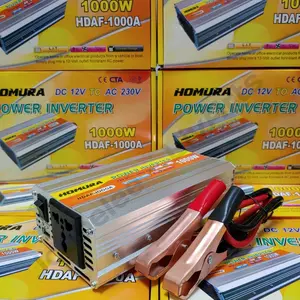 Power Inverter 800watt 1000 watt 1000w DC 12V AC 220V Perubah Arus Listrik DC AC Lampu Kipas Angin